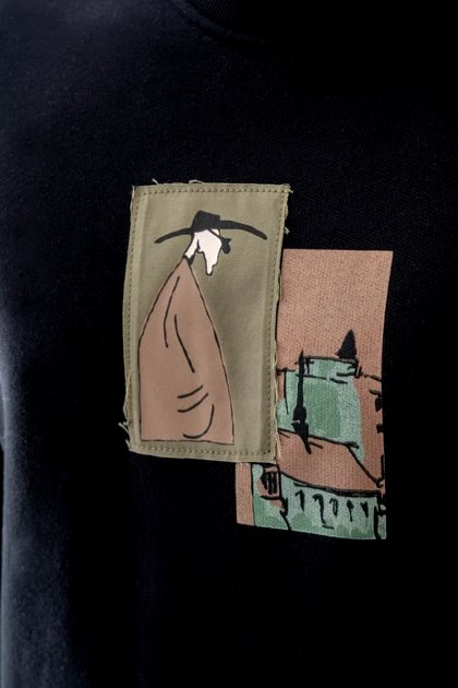 دورس آستین بلند چاپی مردانه