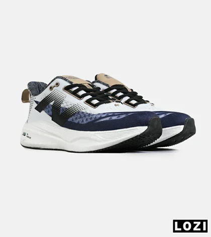 کفش کتانی مردانه و زنانه سفید سرمه ای مشکی New Balance 860 Boost مدل 7727