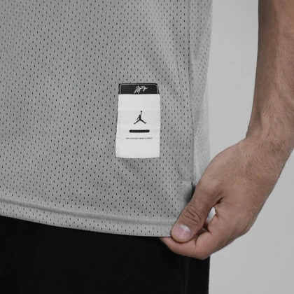 رکابی ورزشی مردانه جردن مدل Dri Fit-228 طوسی