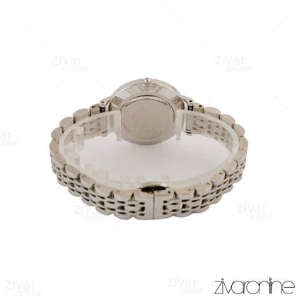 ساعت دنیل ولینگتون زنانه بند نقره ای صفحه مشکی 105184