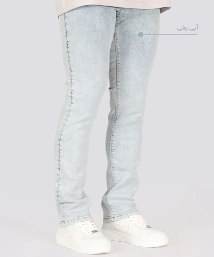 شلوار جین اسلیم مردانه ساده 3785