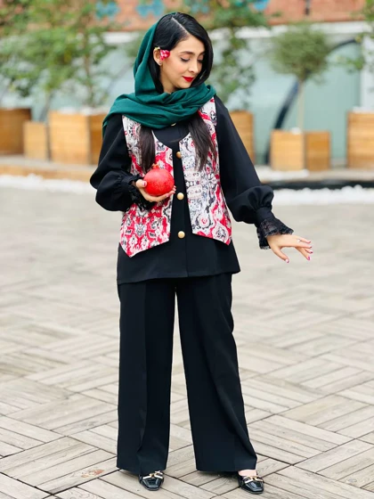 شومیز زنانه مدل مچ دانتل(ارسال فوری)