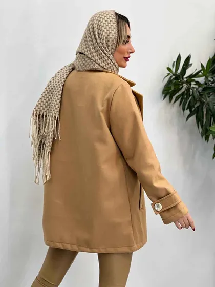 پالتو فوتر چهاردکمه