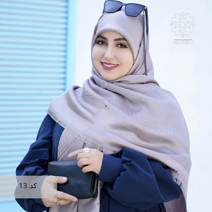 روسری نخ ژاکارد رونا پیچی