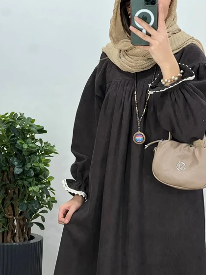 پیراهن مانتویی پاییزه رایلی 1