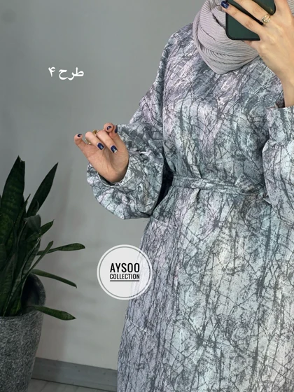 مانتو کفتان ژاکارد