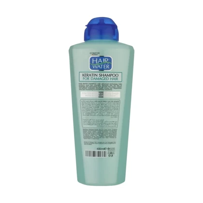 شامپو مو ترمیم کننده کامان مدل Hair Water keratin حجم 400ml