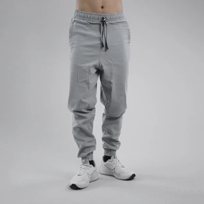 شلوار اسپرت جیم شارک مدل PB-4L1208 طوسی روشن