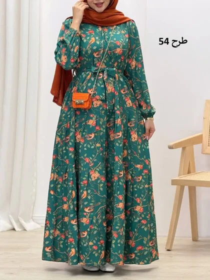 3982- پیراهن بلند نوردخت