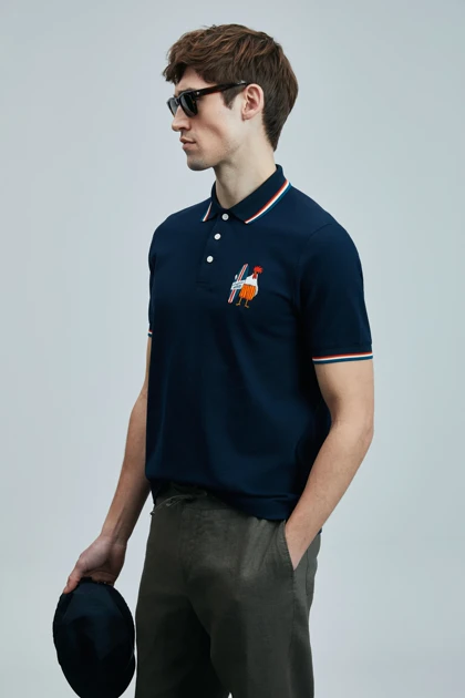 تیشرت یقه پولو مردانه lufian lufian