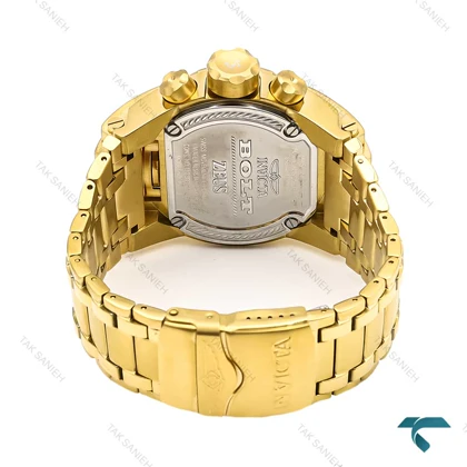 اینویکتا زئوس طلایی صفحه سرمه ای مردانه Invicta-6256-G