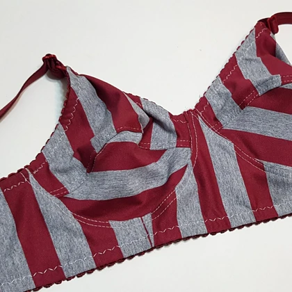 سوتین راه راه بدون فنر کد 103013