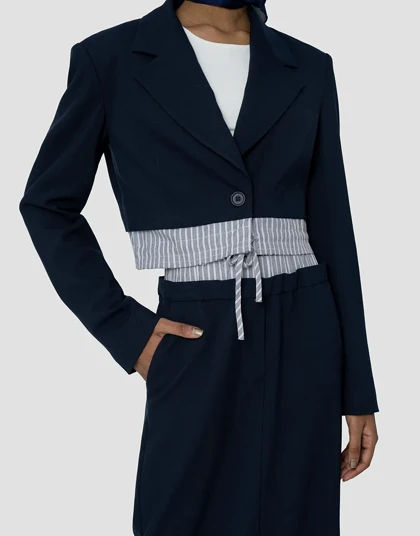 کراپ پایین گتر دار راه راه