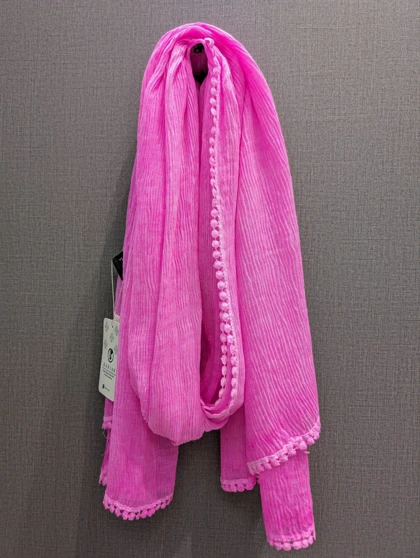 شال کاریان نخی دانتل انگوری 20270