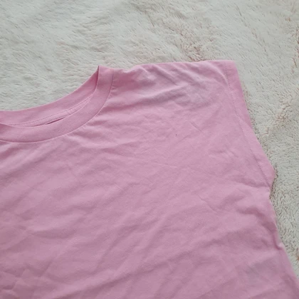 تیشرت کراپ دخترانه اچ اند ام کد Z-DFD43