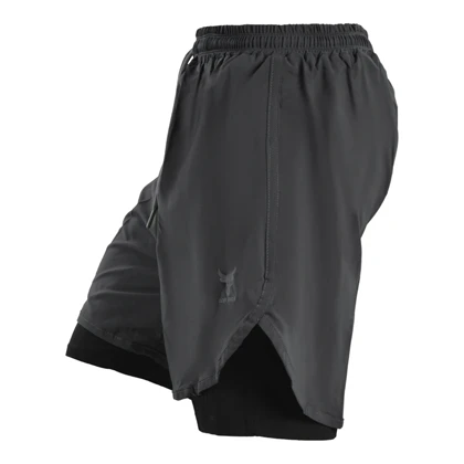 شلوارک کشاله دار ورزشی مردانه آندر آرمور مدل 4H0218 طوسی