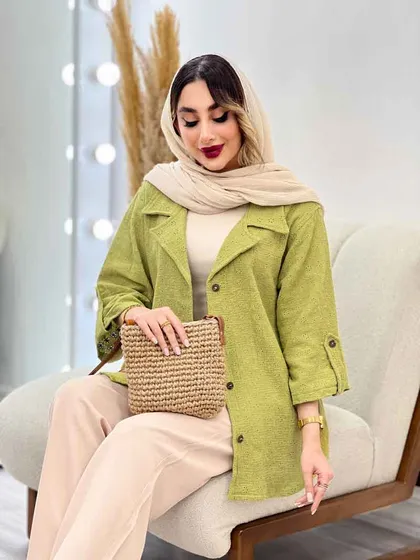مانتو آستین پاگن نوشین