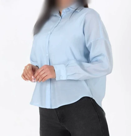 شومیز شیشه ای لخت مدل لیدا کد 50354