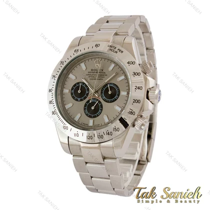 ساعت رولکس دیتونا مردانه استیل صفحه طوسی Rolex-5234-G
