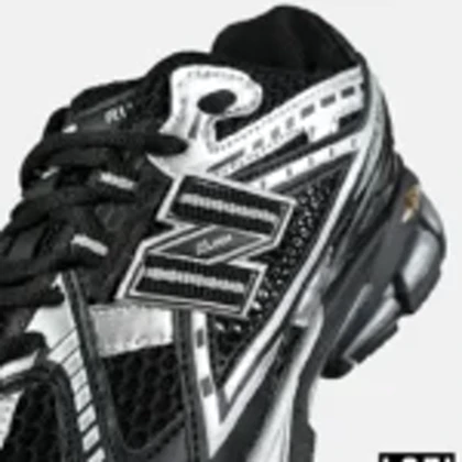کفش کتانی مردانه و زنانه مشکی سفید New Balance 1906R مدل 7545