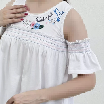 تیشرت زنانه مدل عروسکی