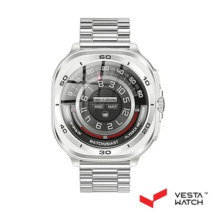 ساعت مچی هوشمند سوئیس میلیتاری SWISS MILITARY مدل SM-WCH-DOM7-SILF-SILSTL