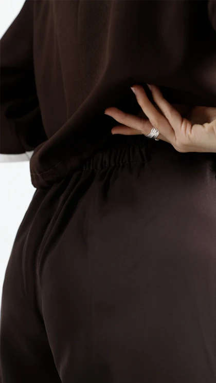 شلوار قواره دار کرپ سان