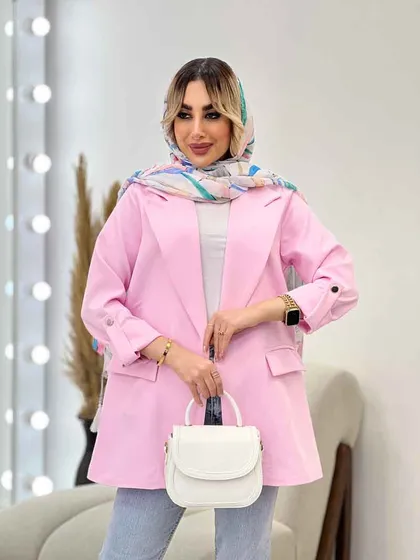 مانتو دو جیب آستین پاگن