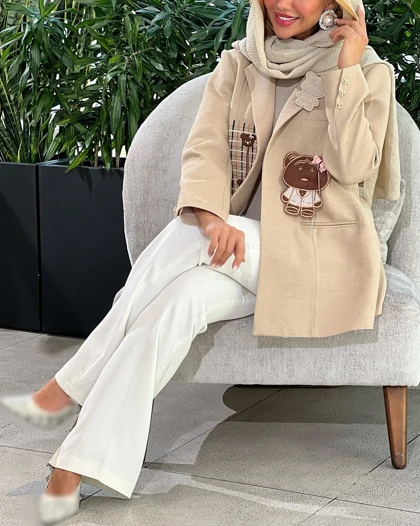 کت گلدوزی تدی