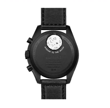 ساعت امگا سواچ ماه مشکی Omega Swatch to the Moon