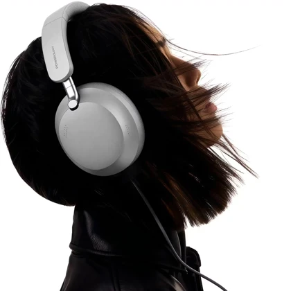 هدفون بلوتوثی پاورولوژی Powerology مدل PW1037GY با حذف نویز ANC و ENC
