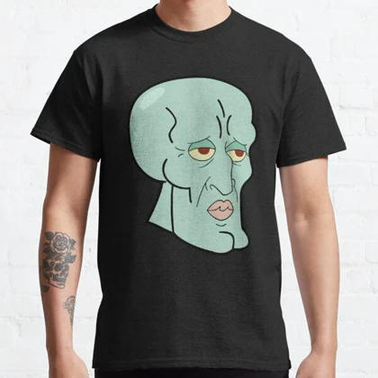 تیشرت Spongebob | تیشرت باب اسفنجی طرح Handsome Squidward کد 118901