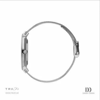 ساعت مچی عقربه ای مردانه دنیش دیزاین (Danish design) مدل IQ62Q971 Tåge Silver Large