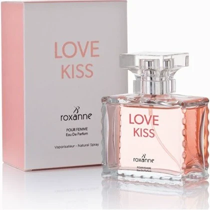 ادو پرفیوم زنانه رکسان مدل LOVE KISS حجم 50 میل