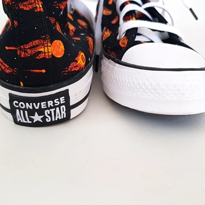 کفش زنانه all star converse اصل طرح کهکشان
