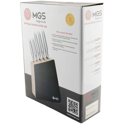 سرویس چاقو 6 پارچه کد KS-4103