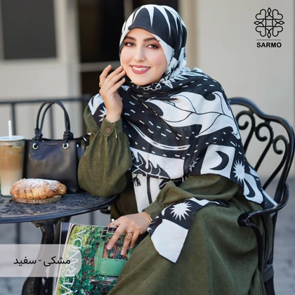 روسری نخ پنبه قاصدک