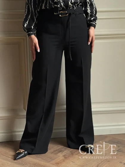 شلوار واید فلورانس سگک دار قد 110