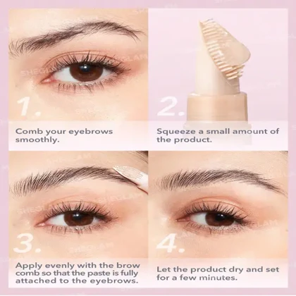 ژل ابرو تیوپی شیگلمSheglam Eyebrow Gel