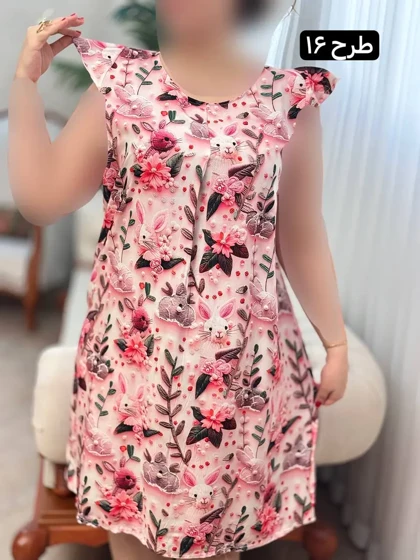 پیراهن نخی فرشته 3123
