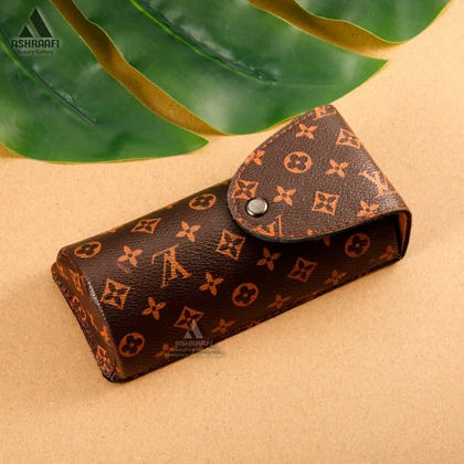 کیف عینک طرح لویی ویتون Louis Vuitton Glasses Case 02
