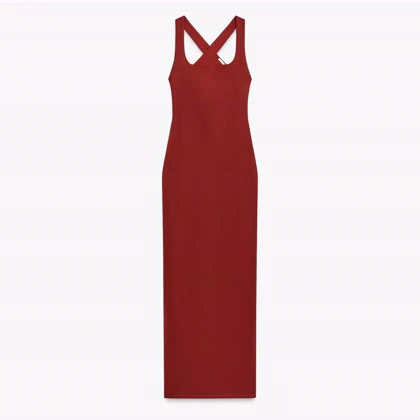 پیراهن مجلسی زارا Zara مدل LONG POLYAMIDE BLEND DRESS