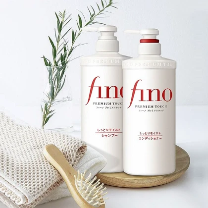 شامپو ترمیم کننده و تغذیه کننده فینو شیسیدو FINO, premium touch shampoo
