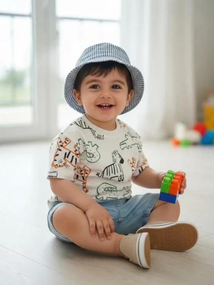 تیشرت تک پسرانه نیلسام s00840