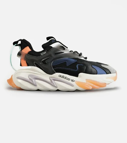 کفش کتانی مردانه مشکی آبی Adidas A700