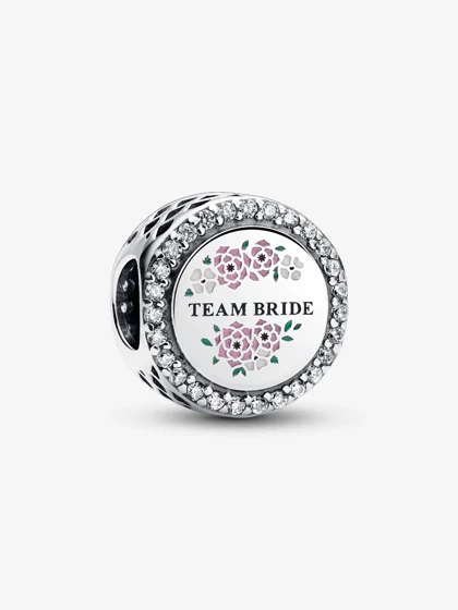 چارم تیم براید (team bride) قابل حکاکی پاندورا