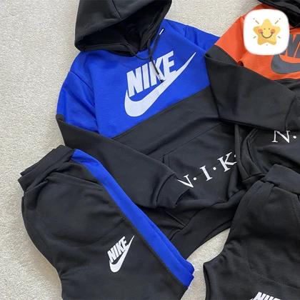 هودی شلوار پسرانه ورزشی NIKE مناسب 8 تا 10 سال