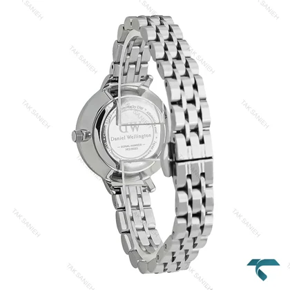 ساعت دنیل ولینگتون زنانه نقره ای صفحه تیفانی اسمال DW-7827-L