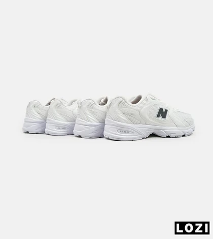 کفش کتانی مردانه و زنانه سفید NEW BALANCE 530