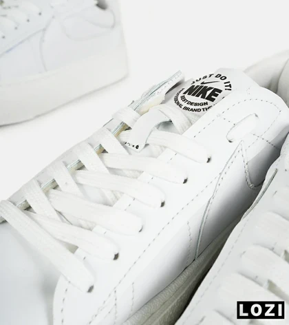 کفش نایک مردانه و زنانه سفید Nike Blazer Low 77 Jumbo